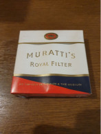 Ancien Paquet De Cigarettes Pour Collection Muratti's Royal Filter Intact - Autres & Non Classés