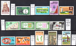 Nigéria Petit Lot Timbres Tous Neuf / MNH ** N° YT 301 ; 302 ; 304 - 306 ; 308 - 311 ; 312 ; 313 ; 315 ; 316 Et 317. - Nigeria (1961-...)