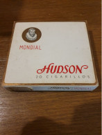 Ancien Paquet De Cigarettes Pour Collection Hudson Mondial Intact - Otros & Sin Clasificación