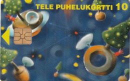 FINLAND - Messages In Space, Christmas 1996, Tirage 10000, 11/96, Used - Finlande