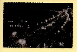 06. NICE – La Promenade Des Anglais / La Nuit / CPSM (voir Scan Recto/verso) - Nice Bij Nacht