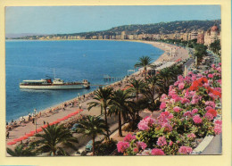 06. NICE – La Promenade Des Anglais (animée / Bateau / Voitures / Fleurs) - Scènes Du Vieux-Nice