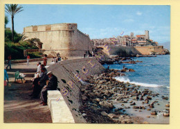 06. ANTIBES – Reste Des Remparts (XVIè Siècle) (animée) (voir Scan Recto/verso) - Antibes - Les Remparts