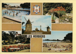 85. LES HERBIERS – Multivues – Blason – Moulin (animée) (voir Scan Recto/verso) - Les Herbiers