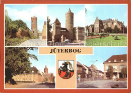 72315192 Jueterbog Stadtmauer Zinnaer Tor Friedr Schiller Oberschule Dammtor Pla - Jüterbog