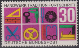 1968 Deutschland > BRD, ** Mi:DE 553, Sn:DE 981, Yt:DE 418, Handwerk - Fabriken Und Industrien