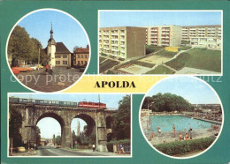 72315038 Apolda Markt Neubaugebiet Viadukt Freibad Apolda - Apolda