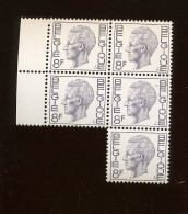 5 X  8F Mauve  Paars **  1647 Polyvalent - 1970-1980 Elström