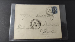 Russland - MiNr. 41 X A - Brief Von Goldingen Kuldinga Nach Berlin Vom 30.3.1899 - Lituanie