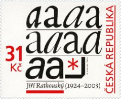 1256 Czech Republic Work Of Art J. Rathousky 2024 - Moderne