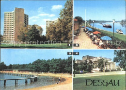 72314825 Dessau-Rosslau Stadtpark Hochhaeuser Strandbad Adria HOG Kornhaus An De - Dessau