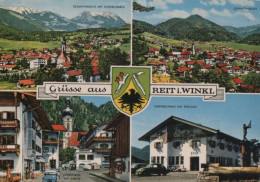 97678 - Reit Im Winkl - U.a. Dorfbrunnen Mit Postamt - 1974 - Reit Im Winkl