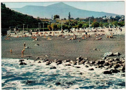 Postal Canarias. Tenerife. Puerto De La Cruz. Playa Martianez Y Teide No. 1121 - Andere & Zonder Classificatie