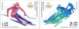 665938 MNH LIECHTENSTEIN 2022 24 JUEGOS OLÍMPICOS DE INVIERNO - BEIJING 2022 - Nuovi