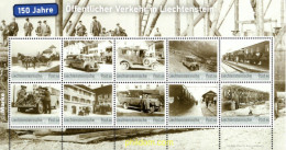 699494 MNH LIECHTENSTEIN 2022 BLOQUE ESPECIAL N. 17 - ÖFFENTLICHER VERKEHR IN LIECHTENSTEIN - Unused Stamps