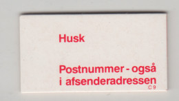 Denmark Machine Booklet 1989 - C9 MNH ** - Markenheftchen