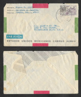 SE)1954 MEXICO  COLONIAL ARCHITECTURE, VIEW OF TAXCO 35C SCT C191, AIR MAIL, ON SONORA CIRCULATOR - MEXICO D. F. TO PHIL - Mexico