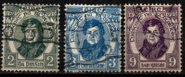 Irland Eire 1929 - Mi.Nr. 52 - 54 - Gestempelt Used - Usados