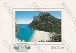 CARTOLINA  C3 GOLFO DI OROSEI,NUORO,SARDEGNA-CALA SISINE-MARE,VACANZA,LUNGOMARE,SPIAGGIA,BELLA ITALIA,VIAGGIATA 1998 - Nuoro