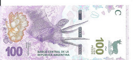 ARGENTINE 100 PESOS ND2018-19 UNC P 363A - Argentine