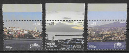 Portugal / Azoren / Madeira 2012  Mi.Nr. 3721+578+317 (Blockmarken) , EUROPA CEPT Visite - Postfrisch / MNH / (**) - 2012