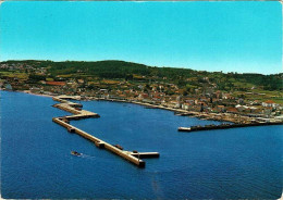 Postal Pontevedra. La Coruña. Santa Eugenia De Riveira. Vista Aérea No. 557 - Andere & Zonder Classificatie