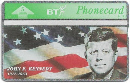 UK - BT - L&G - BTO-036 - J. F. Kennedy - 305K - 5U, 1993, 6.000ex, Mint - BT Übersee