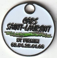 JDC METAL CARS SAINT LAURENT . BLOIS . ST FIRMIN . SARAN . SCAN RECTO VERSO - Jetons De Caddies