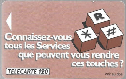 CARTE²°-PUBLIC-F160-120U-06/91-Sans/Logt Puce-TRANSFERT D APPEL1-TBE - 1991