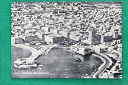 CARTOLINA POSTALE NON VIAGGIATA ANNI 50 BARI  PUGLIA ITALIA PANORAMA VISTO DALL'AEREO POSTCARD 0164 - Bari