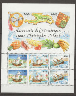 1992 MNH Cept Monaco Block - 1992