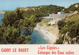 CP 13 La Côte Bleue CARRY LE ROUET Calanque Des Eaux Salées Village De Vacances Les Cigales - Carry-le-Rouet