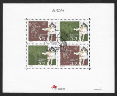 Portugal / Madeira 1994 Mi.Nr. Block14 (170-71)-EUROPA CEPT - Entdeckungen Und Erfindungen -gestempelt / Fine Used / (o) - 1994