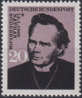1966 Deutschland > BRD, ** Mi:DE 504, Sn:DE 959, Yt:DE 356, Nathan Söderblom - Cristianismo
