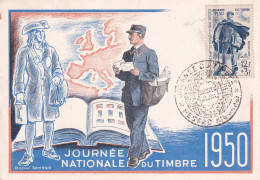 Journée Du Timbre 1950 - Tag Der Briefmarke