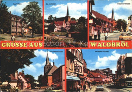 72310235 Waldbroel Rathaus Evangelische Kirche Hochstrasse Kaiserstrasse  Waldbr - Waldbroel