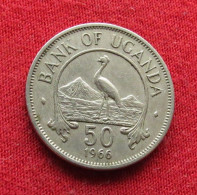 Uganda 50 Cents 1966 KM# 4 Lt 532 *VT Ouganda Oeganda - Oeganda
