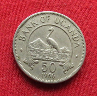 Uganda 50 Cents 1966 KM# 4 Lt 532 *VT Ouganda Oeganda - Uganda