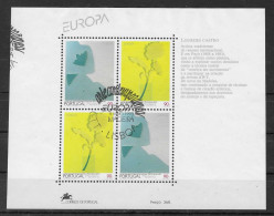 Portugal / Madeira 1993  Mi.Nr. Block 13 (162 /163 , EUROPA CEPT  Zeitgenössische Kunst - Gestempelt / Fine Used / (o) - 1993