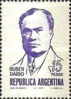 ARGENTINA - AÑO 1965 - 50º Aniversario De La Muerte Del Poeta Nicaragüense Rubén Darío, 1.867 - 1.916 - Gebraucht