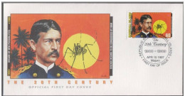 Physician Walter Reed Confirmed Yellow Fever Virus Transmitted By Mosquito, Very Rare Cause Disease, Health Marshall FDC - Malattie