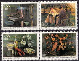 AFRIQUE DU SUD - Tableaux De Frans David Oerder - Unused Stamps