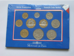 Coffret Serie FLEURS DE COINS 1999 Abeille   **** EN ACHAT IMMEDIAT   **** - BU, BE & Estuches