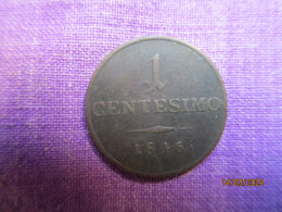 Italy: Lombardia - Venetia 1 Centesimo 1846 M - Lombardo-Veneto