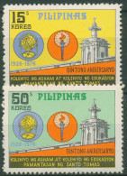 Philippinen 1976 Universität Santo Tomas 1164/65 Postfrisch - Filippine