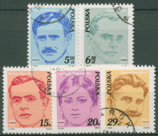 Polen 1982 Arbeiterbewegung Persönlichkeiten 2822/26 Gestempelt - Used Stamps