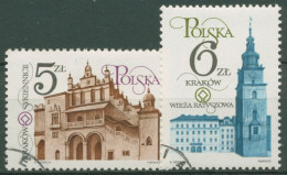 Polen 1983 Krakauer Baudenkmäler 2889/90 Gestempelt - Used Stamps