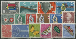 Schweiz Jahrgang 1957 Komplett 637/52 Postfrisch (G60008) - Ungebraucht