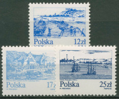 Polen 1982 Flüsse Die Weichsel Schiffe 2833/35 Postfrisch - Unused Stamps