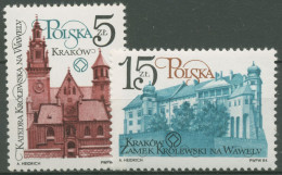 Polen 1984 Krakauer Baudenkmäler Wawel-Burg 2952/53 Postfrisch - Ongebruikt